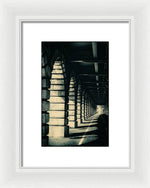 Load image into Gallery viewer, Parisian Rail Arches - Framed Print
