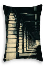Load image into Gallery viewer, Parisian Rail Arches - Throw Pillow

