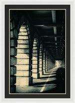 Load image into Gallery viewer, Parisian Rail Arches - Framed Print
