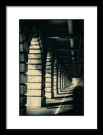 Load image into Gallery viewer, Parisian Rail Arches - Framed Print
