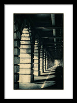 Load image into Gallery viewer, Parisian Rail Arches - Framed Print
