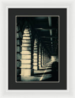 Load image into Gallery viewer, Parisian Rail Arches - Framed Print
