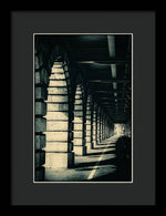 Load image into Gallery viewer, Parisian Rail Arches - Framed Print
