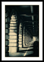 Load image into Gallery viewer, Parisian Rail Arches - Framed Print
