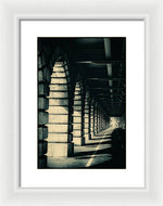 Load image into Gallery viewer, Parisian Rail Arches - Framed Print
