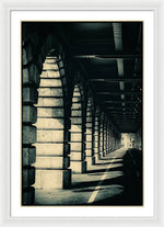 Load image into Gallery viewer, Parisian Rail Arches - Framed Print
