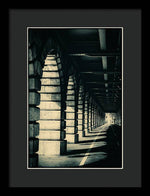 Load image into Gallery viewer, Parisian Rail Arches - Framed Print
