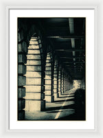 Load image into Gallery viewer, Parisian Rail Arches - Framed Print
