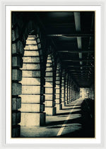 Load image into Gallery viewer, Parisian Rail Arches - Framed Print
