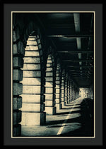 Load image into Gallery viewer, Parisian Rail Arches - Framed Print
