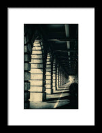 Load image into Gallery viewer, Parisian Rail Arches - Framed Print
