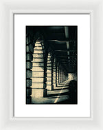 Load image into Gallery viewer, Parisian Rail Arches - Framed Print
