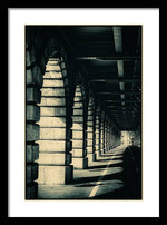 Load image into Gallery viewer, Parisian Rail Arches - Framed Print
