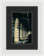 Load image into Gallery viewer, Parisian Rail Arches - Framed Print
