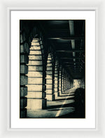 Load image into Gallery viewer, Parisian Rail Arches - Framed Print
