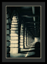 Load image into Gallery viewer, Parisian Rail Arches - Framed Print
