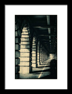 Load image into Gallery viewer, Parisian Rail Arches - Framed Print
