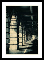 Load image into Gallery viewer, Parisian Rail Arches - Framed Print
