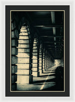 Load image into Gallery viewer, Parisian Rail Arches - Framed Print
