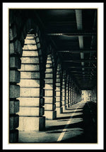 Load image into Gallery viewer, Parisian Rail Arches - Framed Print
