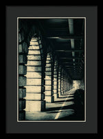 Load image into Gallery viewer, Parisian Rail Arches - Framed Print
