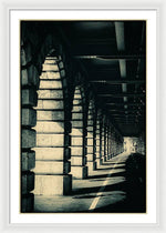 Load image into Gallery viewer, Parisian Rail Arches - Framed Print
