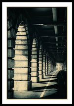 Load image into Gallery viewer, Parisian Rail Arches - Framed Print
