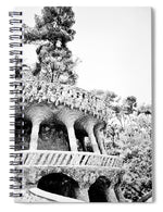 Load image into Gallery viewer, Park Guell Twists - Spiral Notebook
