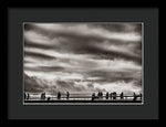 Load image into Gallery viewer, Passing Clouds - Framed Print

