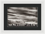 Load image into Gallery viewer, Passing Clouds - Framed Print
