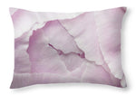 Load image into Gallery viewer, Pink petals close up - Throw Pillow
