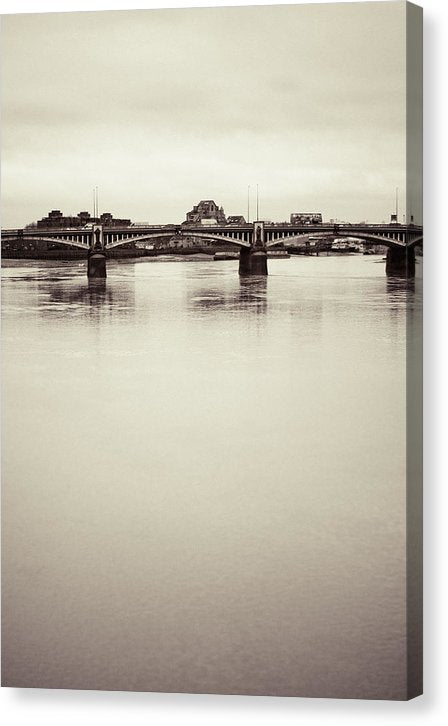 Portrait of a London Bridge - Canvas Print