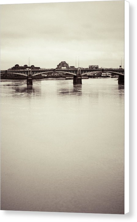 Portrait of a London Bridge - Canvas Print