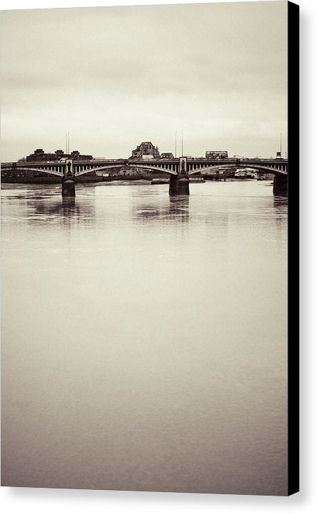 Portrait of a London Bridge - Canvas Print