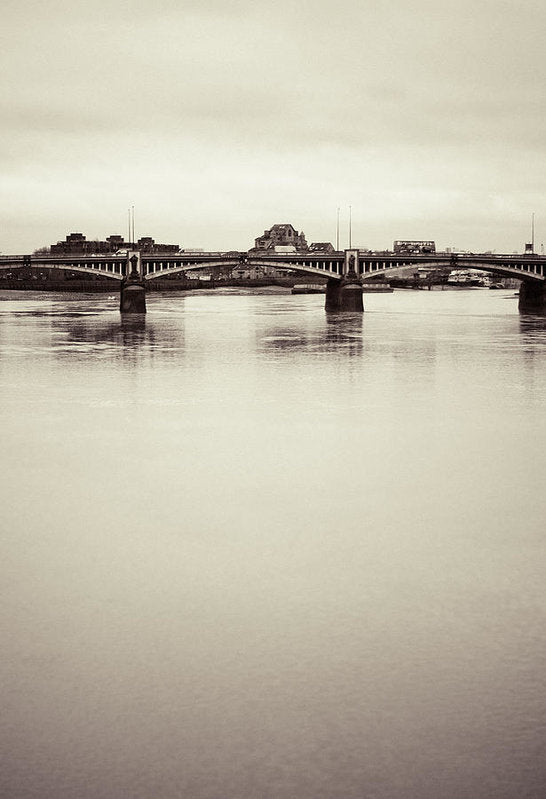 Portrait of a London Bridge - Art Print