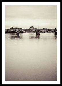 Portrait of a London Bridge - Framed Print