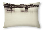 Load image into Gallery viewer, Portrait of a London Bridge - Throw Pillow
