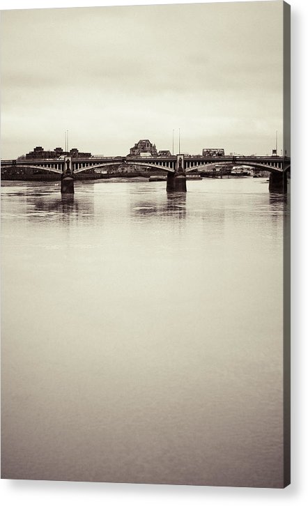 Portrait of a London Bridge - Acrylic Print