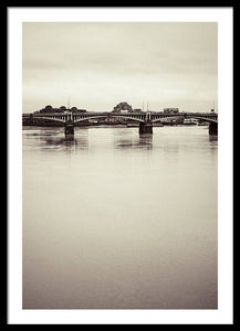 Portrait of a London Bridge - Framed Print