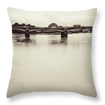 Load image into Gallery viewer, Portrait of a London Bridge - Throw Pillow
