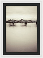 Load image into Gallery viewer, Portrait of a London Bridge - Framed Print
