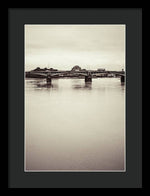 Load image into Gallery viewer, Portrait of a London Bridge - Framed Print
