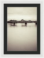 Load image into Gallery viewer, Portrait of a London Bridge - Framed Print
