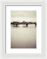 Load image into Gallery viewer, Portrait of a London Bridge - Framed Print
