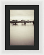 Load image into Gallery viewer, Portrait of a London Bridge - Framed Print
