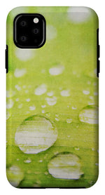Load image into Gallery viewer, Raindrops on Leaf - Phone Case
