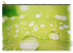 Load image into Gallery viewer, Raindrops on Leaf - Carry-All Pouch
