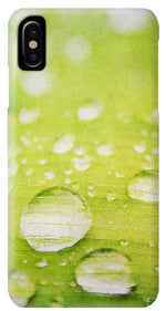 Load image into Gallery viewer, Raindrops on Leaf - Phone Case
