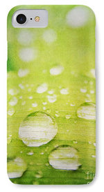 Load image into Gallery viewer, Raindrops on Leaf - Phone Case
