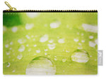 Load image into Gallery viewer, Raindrops on Leaf - Carry-All Pouch
